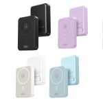 XO PR231 magnetic 15W wireless charging+PD20W fast charging 10000mAh Purple - Image 5