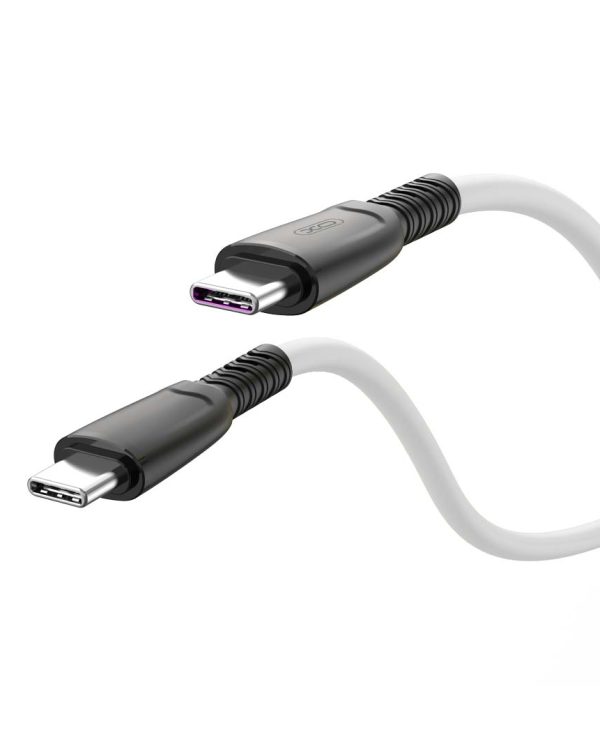 XO NB-Q246A Suluo real silicone PD Type-c to Lightning 27W 1m White