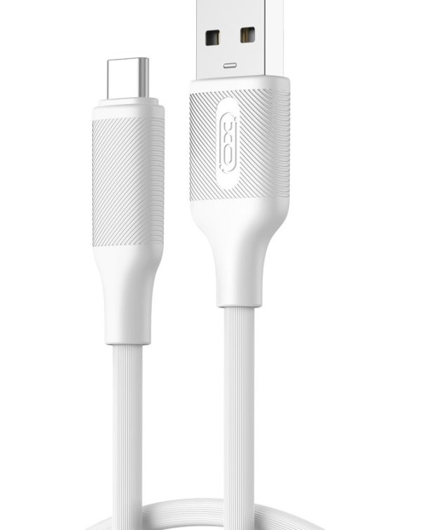 XO NB265 Μινιμαλιστικό Καλώδιο Type-C Λευκό