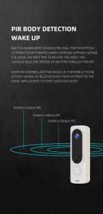 EDUP 1080P Κουδούνι Wifi Κάμερα - Image 12