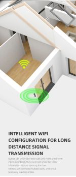 EDUP 1080P Κουδούνι Wifi Κάμερα - Image 14