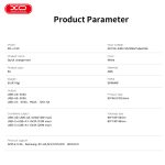 XO L120 (EU) Φορτιστής γρήγορης φόρτισης πολλαπλών θυρών με καλώδιο Micro (NB189A) - Image 5