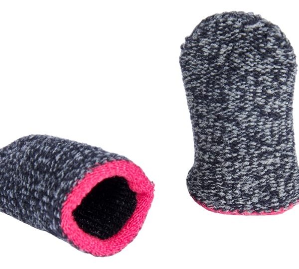 XO ZT-1b Silver fiber mobile game finger sleeve Ultrathin