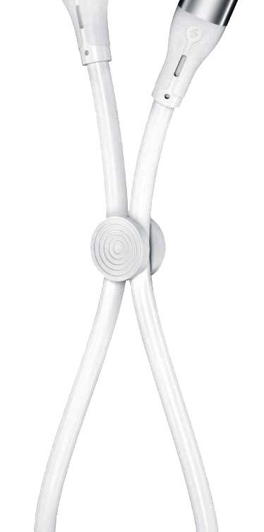 XO NB179 2.4A 0.25m Καλώδιο Φόρτισης + Data για Micro Άσπρο