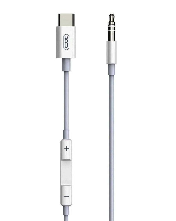 XO NBR192B Μετατροπέας Type-C σε 3.5mm 1m Άσπρο