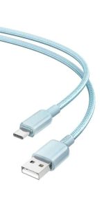 XO NB249 5A PVC Καλώδιο Φόρτισης + Data Για Type-C L=1m Μπλέ - Image 2