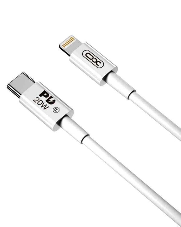 XO NB-Q189B PD 20W Καλώδιο Φόρτισης + Data Type-C Σε Lightning  2m