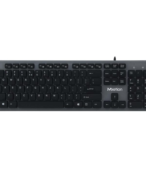 Meetion MT-K841 Ενσύρματο Πληκτρολόγιο Ultrathin