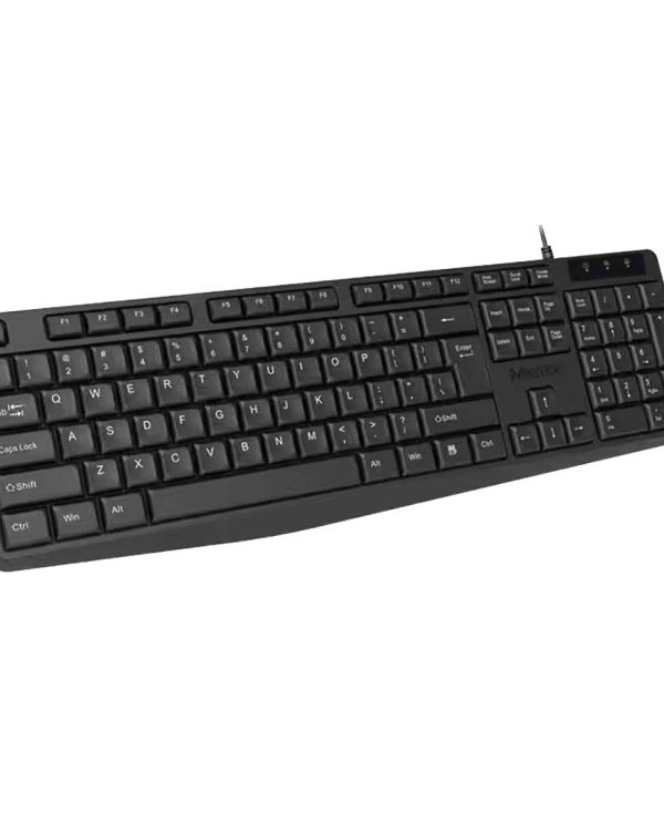 Meetion MT-K200 Ενσύρματο Πληκτρολόγιο Σοκολατί