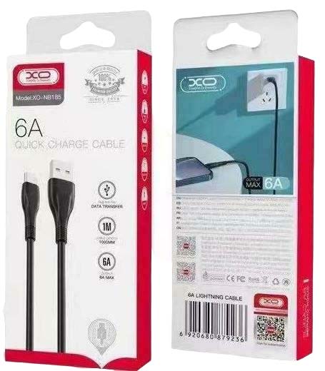 XO NB185 6A Καλώδιο Γρήγορης Φόρτισης για TypeC 1m - Image 4
