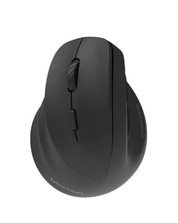 Meetion MT-BTM010L Left Ergonomic Wireless Mouse Black