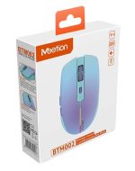 Meetion BTM002 Ασύρματο Ποντίκι Bluetooth (Μωβ) - Image 4