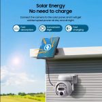 EDUP 12X Zoom Κάμερα με Ηλιακή Μπαταρία PTZ - Image 5