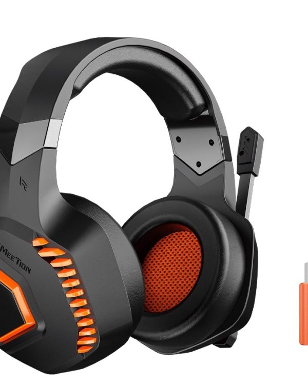 Meetion BTH014 2.4G Bluetooth Gaming Ακουστικά Μαύρα