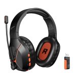 Meetion BTH011 2.4G Bluetooth Gaming Ακουστικά Μαύρο