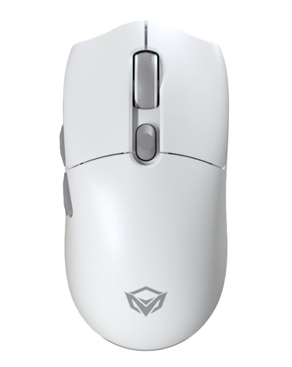 Meetion MT-GW33 Ενσύρματο 2.4G Bluetooth Gaming Ποντίκι Λευκό