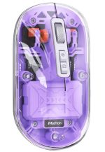 Meetion MT-BTM005 Ασύρματο Ποντίκι Μωβ - Image 3