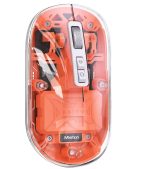 Meetion MT-BTM005 Ασύρματο Ποντίκι Πορτοκαλί - Image 5