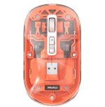 Meetion MT-BTM005 Ασύρματο Ποντίκι Πορτοκαλί - Image 3