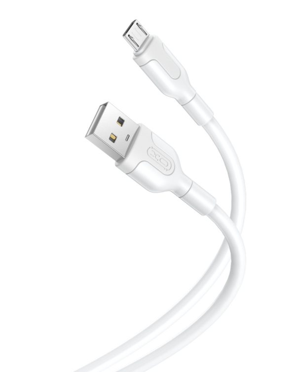 XO NB212 2.1A USB Καλώδιο Φόρτισης για Micro Άσπρο
