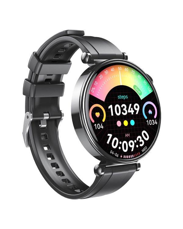 XO GT4 mini AMOLED Smart Αθλητικό Ρολόι SmartWatch Μαύρο