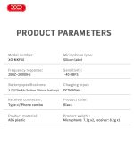 XO MKF10 Type-C+Lightning 2-σε-1 Ασύρματο Μικρόφωνο - Image 7