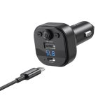 XO BCC18 Smart Bluetooth MP3 Charger Car 3A + Type-C Σετ - Image 3