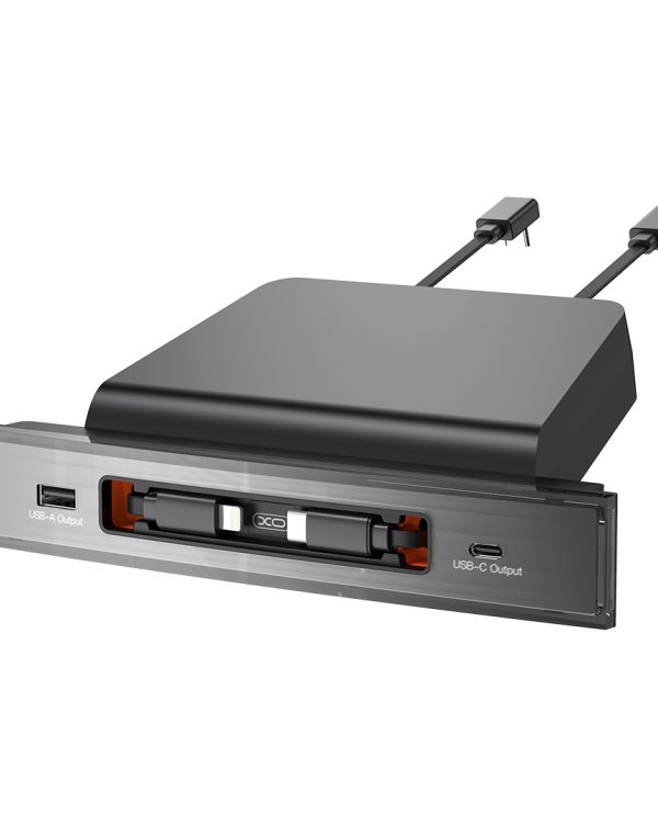 XO NB285 Docking Station με Αναδιπλούμενα Καλώδια 4-in-1