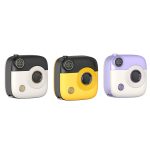 XO PR223 mini camera digital display fast charging power bank 10000mAh (Purple & White) - Image 8
