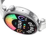 XO GT4 mini AMOLED Smart Αθλητικό Ρολόι SmartWatch Ασημί - Image 3