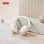 XO BE42 Scarlet Μεταλλικά Αναδιπλούμενα Ακουστικά Bluetooth (Μπεζ) - Image 5
