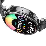 XO GT4 mini AMOLED Smart Αθλητικό Ρολόι SmartWatch Μαύρο - Image 3