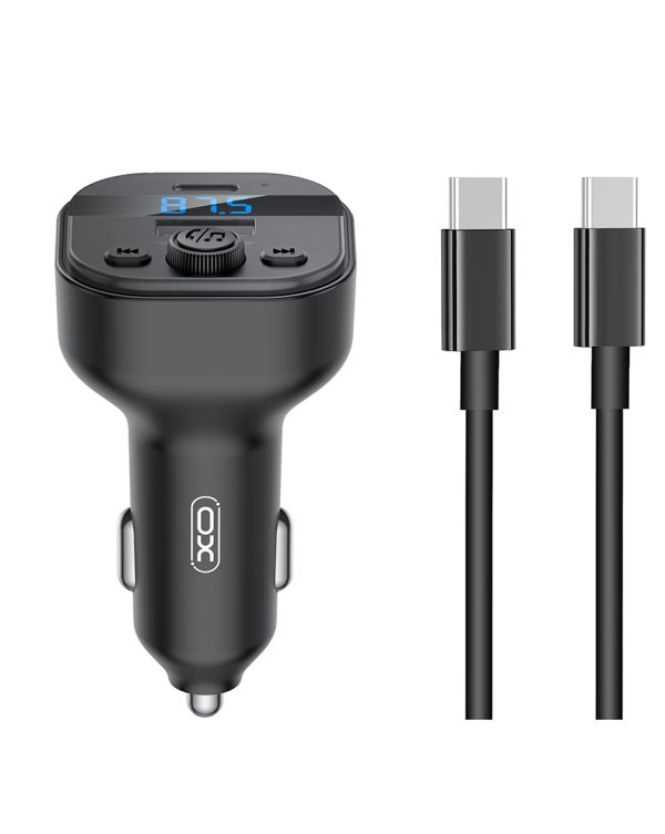 XO BCC18 Smart Bluetooth MP3 Charger Car 3A + Type-C Σετ