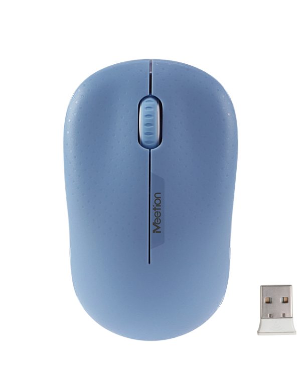 Meetion MT-R545 2.4G Ασύρματο Ποντίκι / Μπλέ