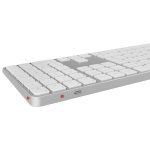 Meetion MT-K230MW 2.4G+Bluetooth Πληκτρολόγιο Λευκό US - Image 8