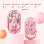 Meetion MT-BTM005 Ασύρματο Ποντίκι Ροζ - Image 3