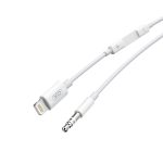 XO NBR192A Μετατροπέας Lightning σε 3.5mm 1m Άσπρο - Image 3