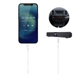 XO NBR192A Μετατροπέας Lightning σε 3.5mm 1m Άσπρο - Image 5