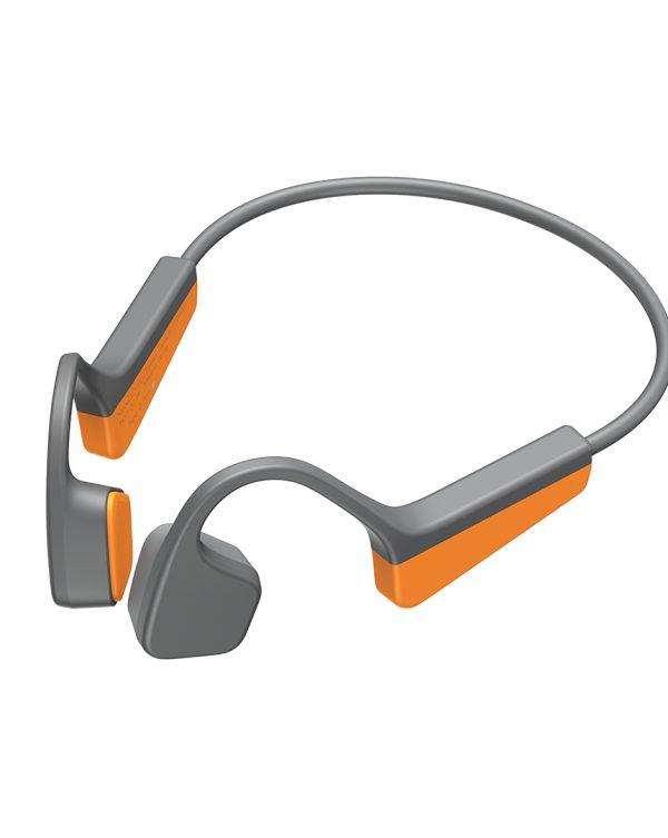 XO BD2 Ακουστικά Bluetooth Light Bone Conduction Πορτοκαλί+Γκρί