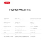 XO BD2 Ακουστικά Bluetooth Light Bone Conduction Πορτοκαλί+Γκρί - Image 7