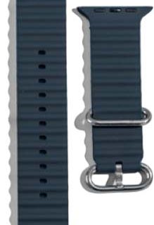 XO BT02A Marine Λουράκι Ρολογιού Σιλικόνης Universal Γκρι 38/40/41mm