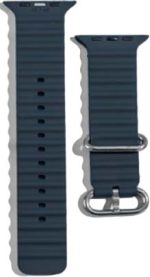 XO BT02A Marine Λουράκι Ρολογιού Σιλικόνης Universal Γκρι 38/40/41mm - Image 2