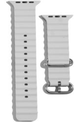 XO BT02B Marine Λουράκι Ρολογιού Σιλικόνης Universal Ιβουάρ 42/44/45/49mm - Image 2