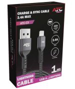 ATC-C3 Charge & Sync Cable USB A/L 2.4A max - Image 3