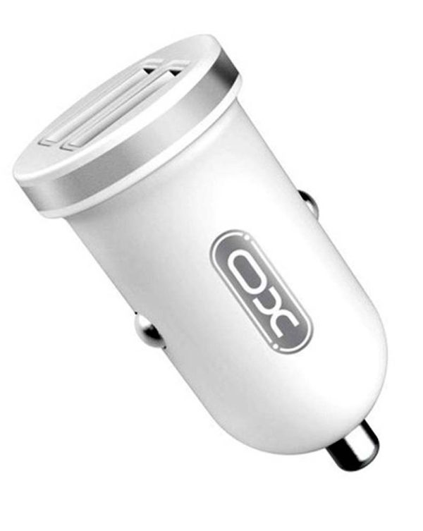XO CC18 Διπλό USB Φορτιστής Αυτοκινήτου Άσπρο