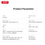 XO CE18 Φορτιστής Γρήγορης Φόρτισης EU 30W USB-C Με Type-C Καλώδιο (NB260) Μωβ - Image 8