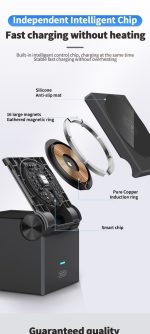 XO CX027 Κινητό /Apple Watch/ TWS 3-σε-1 Ασύρματος φορτιστής 15W - Image 7