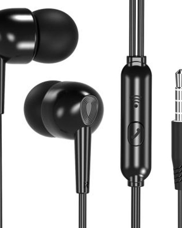 XO EP37 In-ear Handsfree  1.15μ Μαύρο