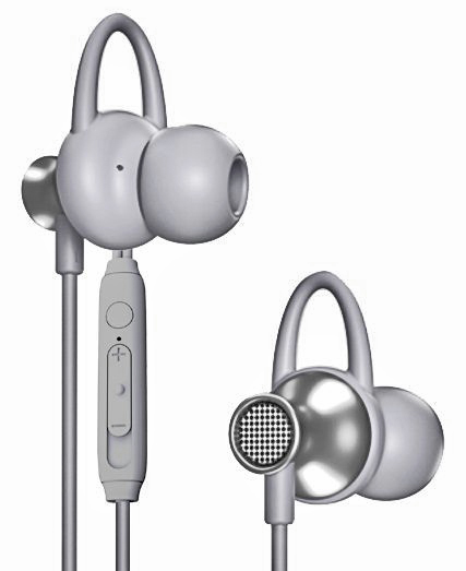 XO EP41 3.5mm In-ear Handsfree 1.2μ Γκρί