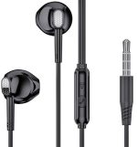 XO EP52 Μεταλλικό in-ear 3.5mm Handsfree Μαύρο